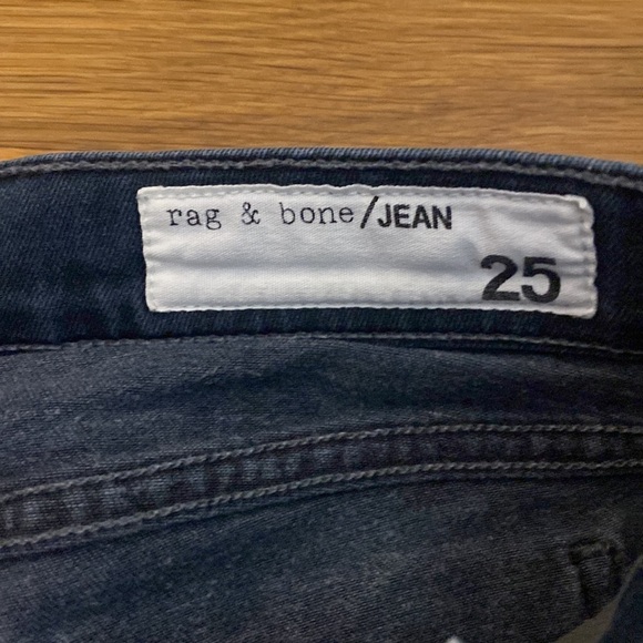 Rag & Bone Women’s Grey Skinny Jeans Size 25 - Picture 4 of 9
